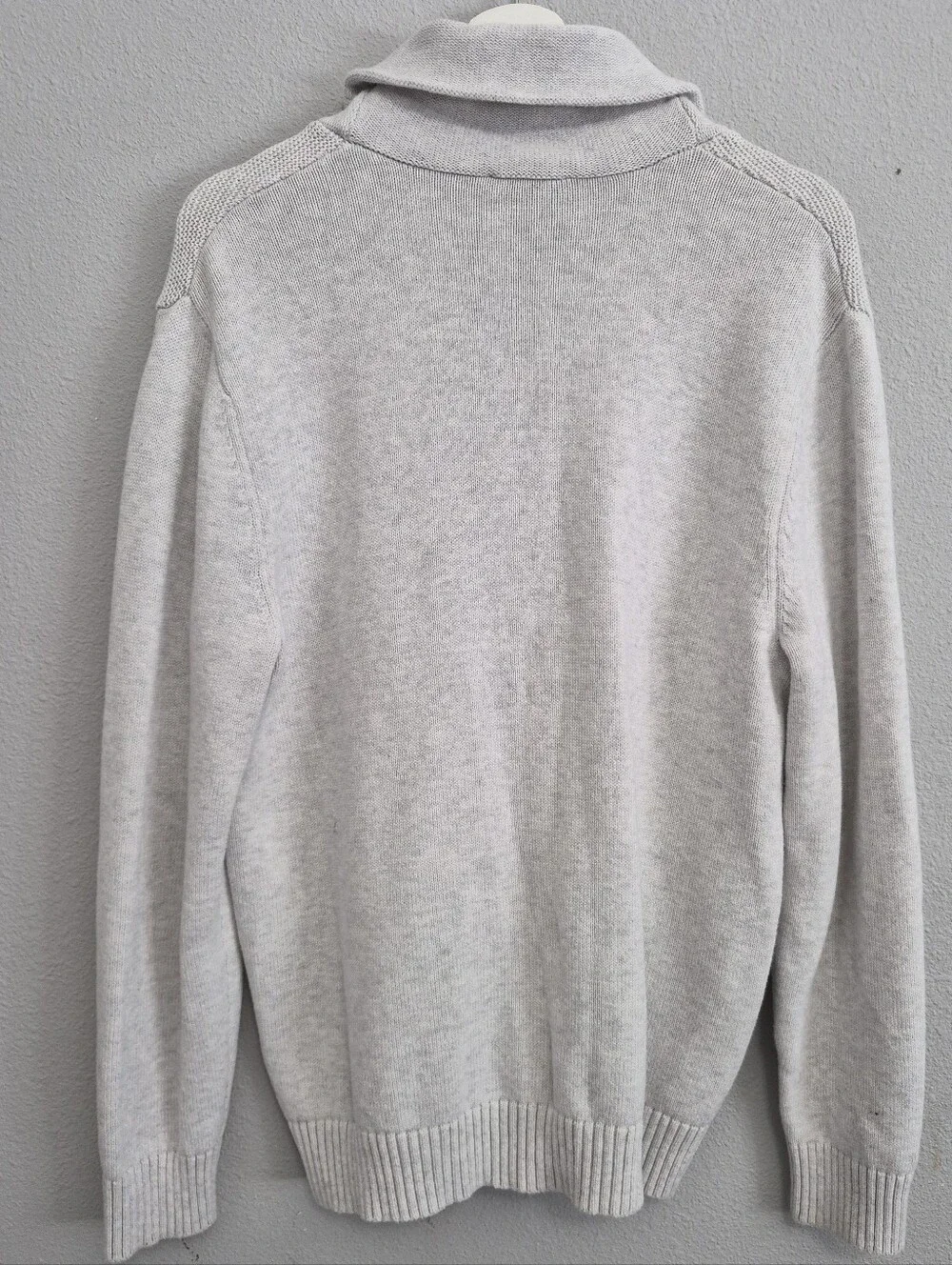 Express Men Toggle Button Shawl Neck Cardigan Sweater Large Old Money